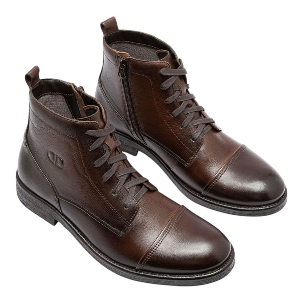 Bota Democrata Garage Dust Masculino Marrom 2
