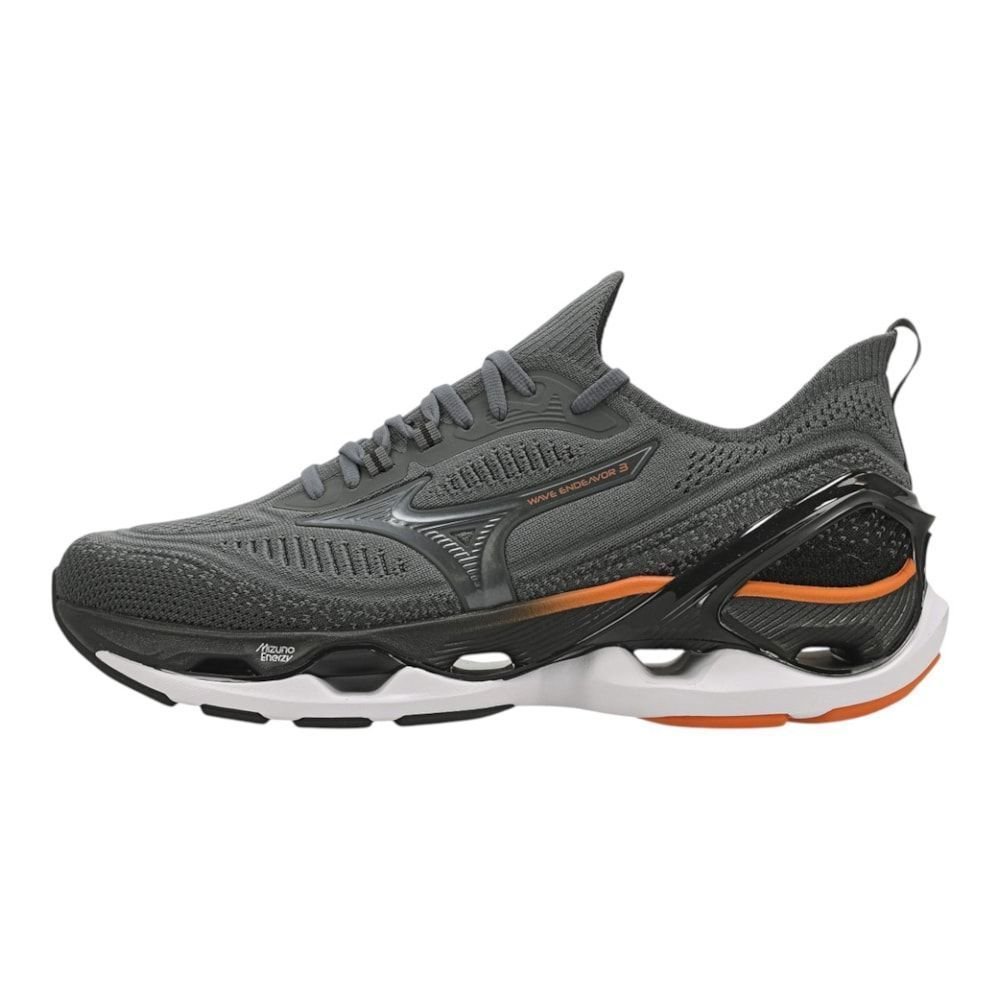 Tênis Mizuno Wave Endeavor 3 Masculino Cinza 2