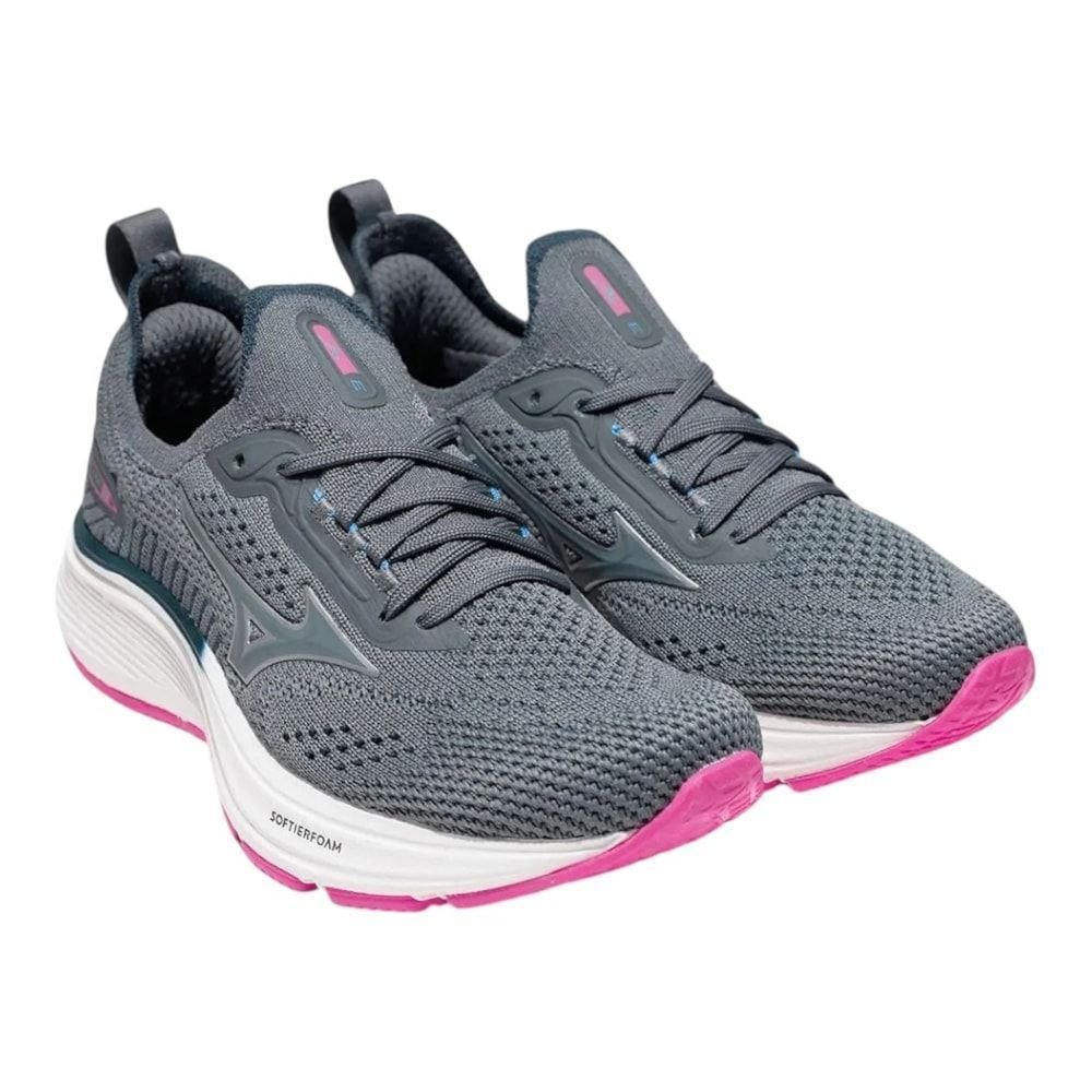 Tênis Mizuno Cool Ride 3 Infantil Cinza 3