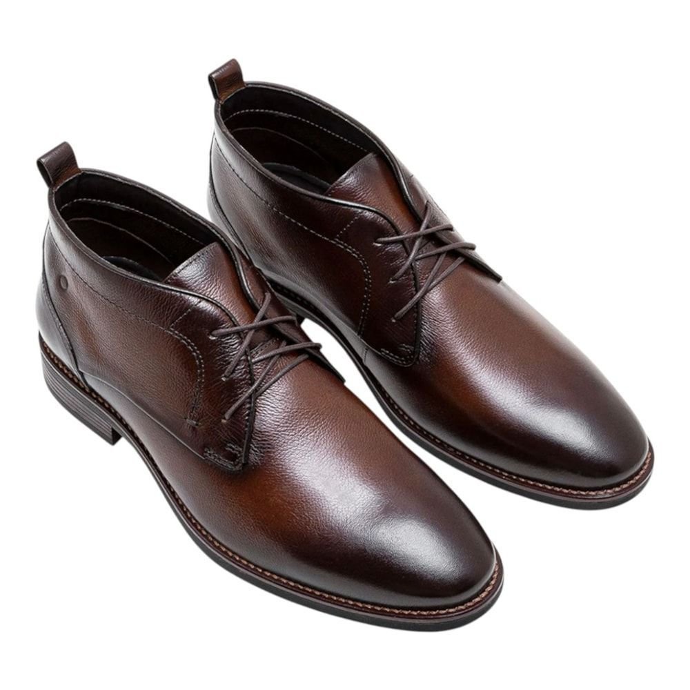 Bota Democrata Taylor Hi-Soft 32 Masculino Marrom 2
