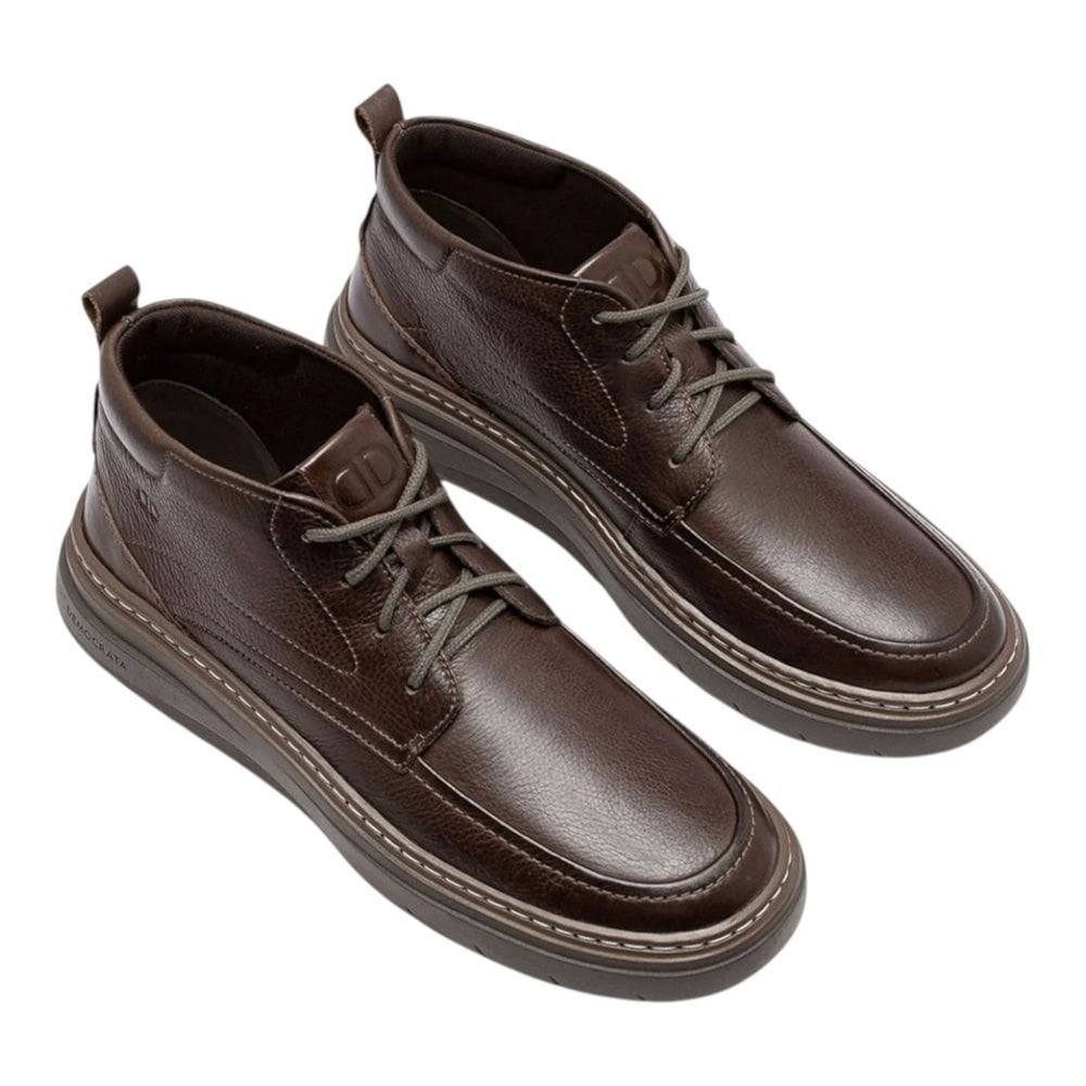 Bota Democrata Grid Masculino Marrom 2