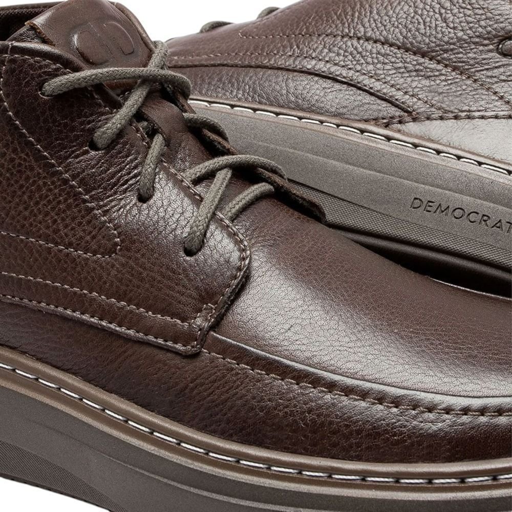 Bota Democrata Grid Masculino Marrom 4
