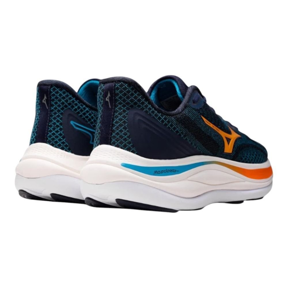 Tênis Mizuno Wave Skyway Masculino Azul Marinho 4