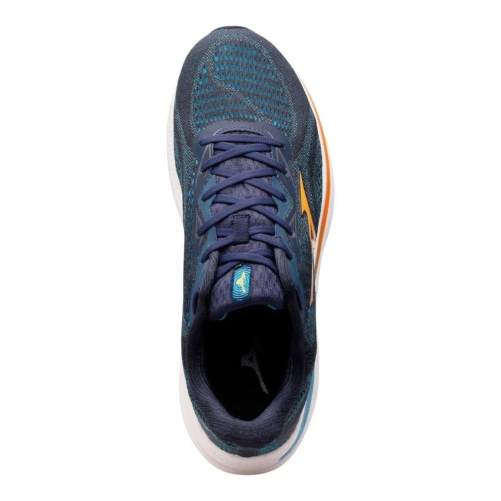 Tênis Mizuno Wave Skyway Masculino Azul Marinho 5