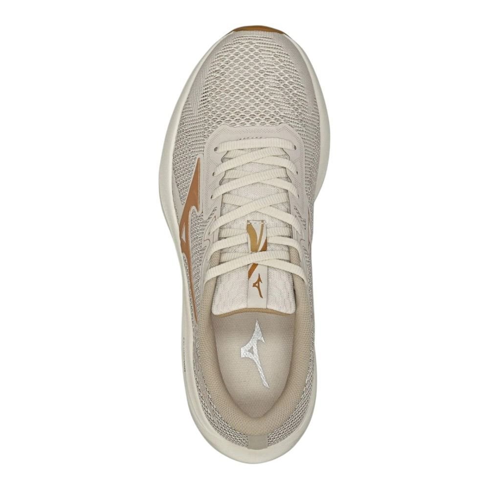 Tênis Mizuno Virtue 2 Feminino Bege 4