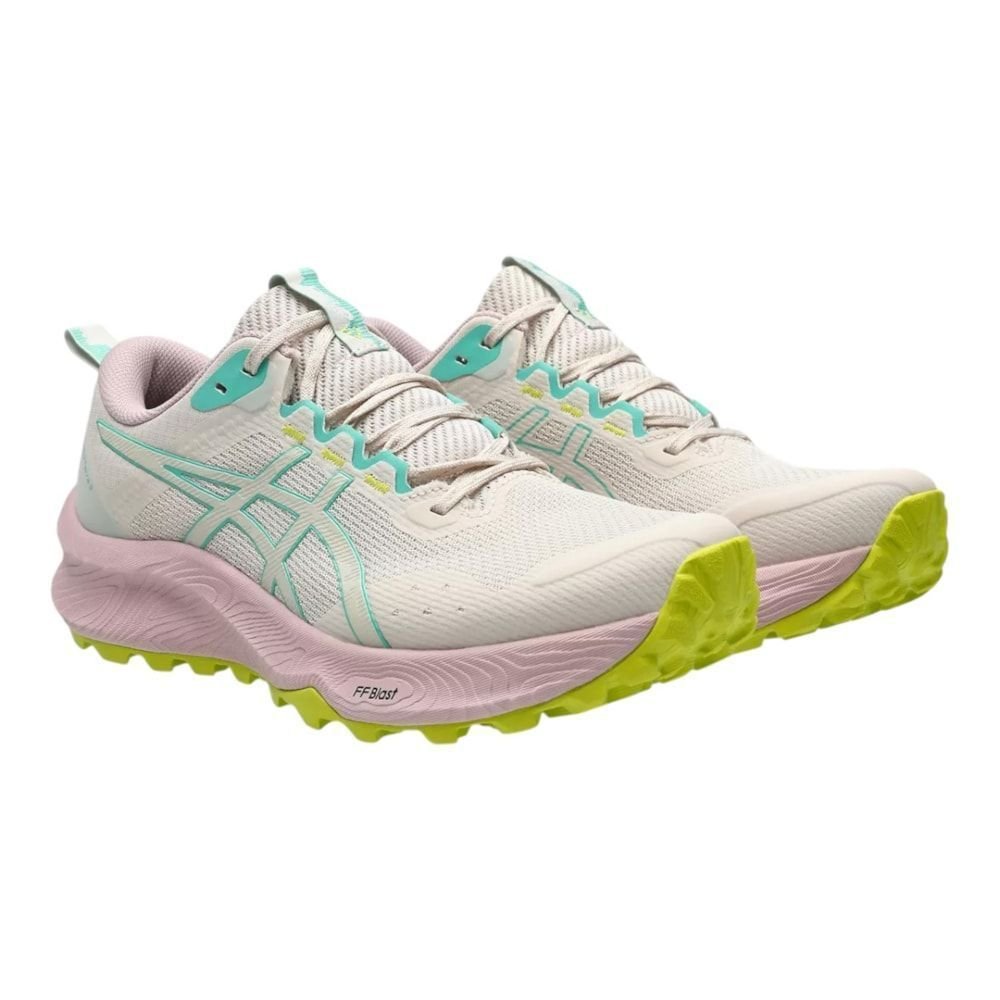 Tênis Asics Trabuco Terra 3 Feminino Bege/Rosa 3