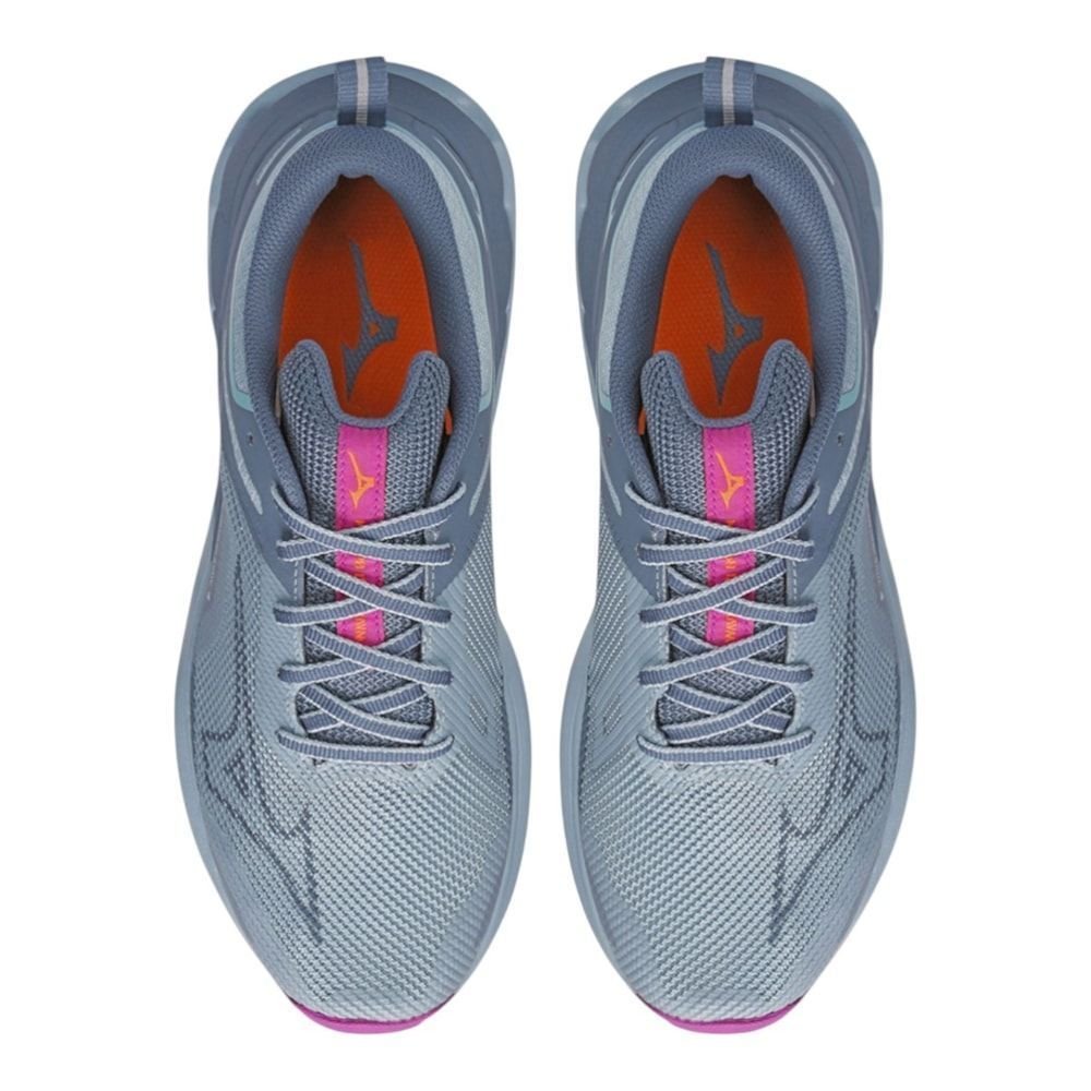 Tênis Mizuno Wave Ibuki 4 Feminino Cinza 4