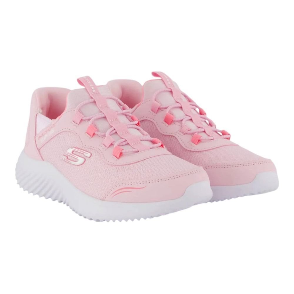 Tênis Skechers Bounder Simple Cute Infantil Rosa 2