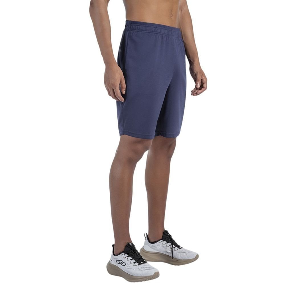 Bermuda Olympikus Line Mesh 7 Masculina Azul Marinho 3