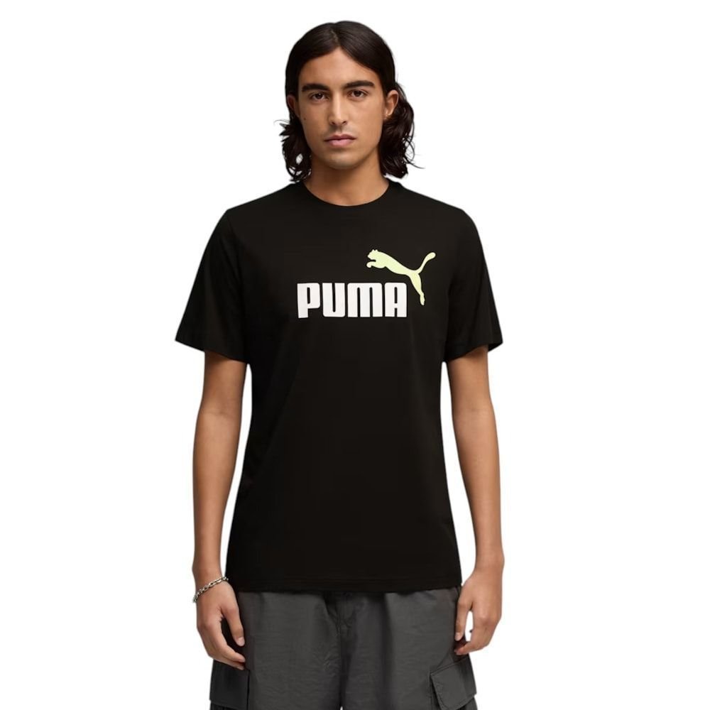 Camiseta Puma Ess 2 Color No.1 Logo Masculina
