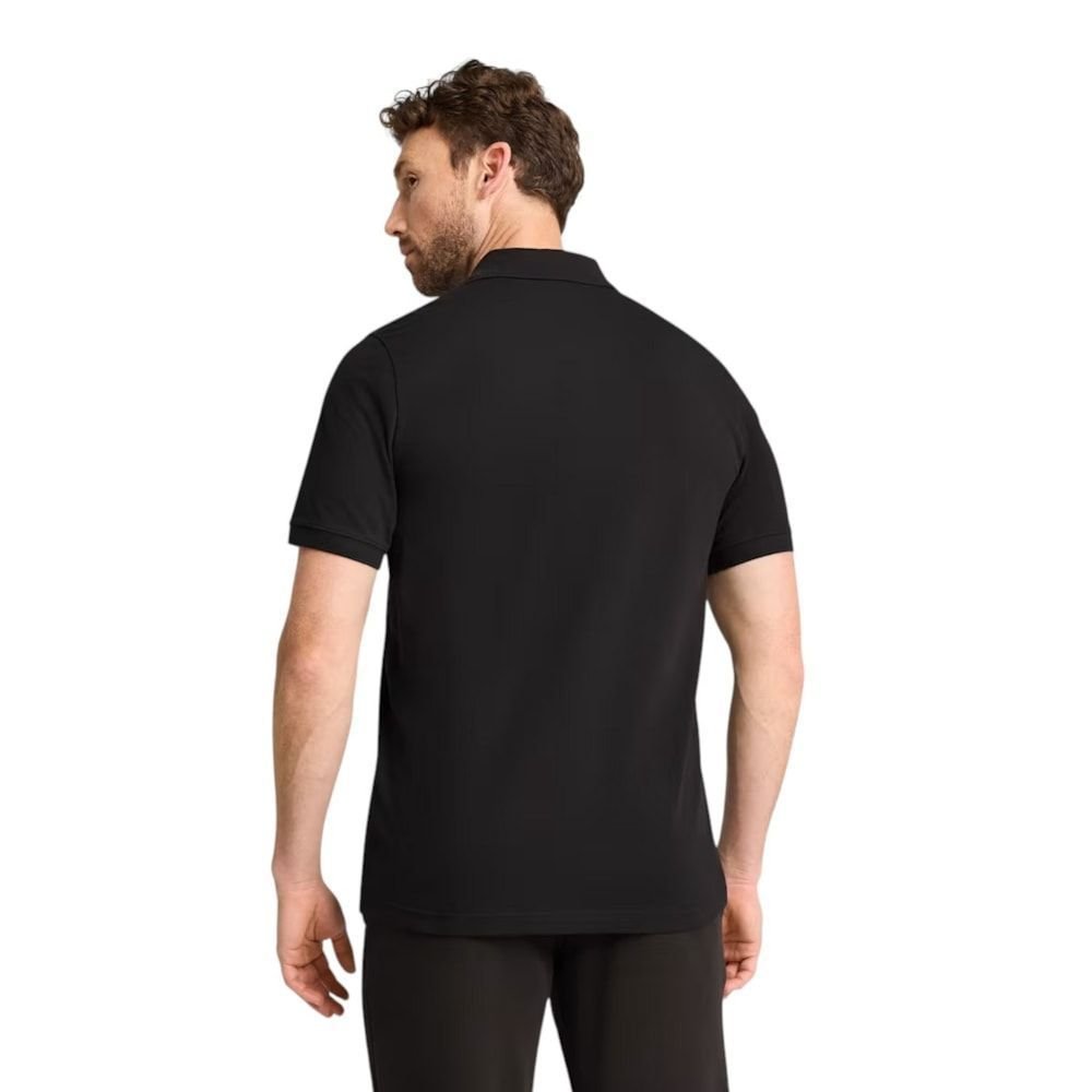 Camisa Polo Essentials Pique Masculina Preto 2