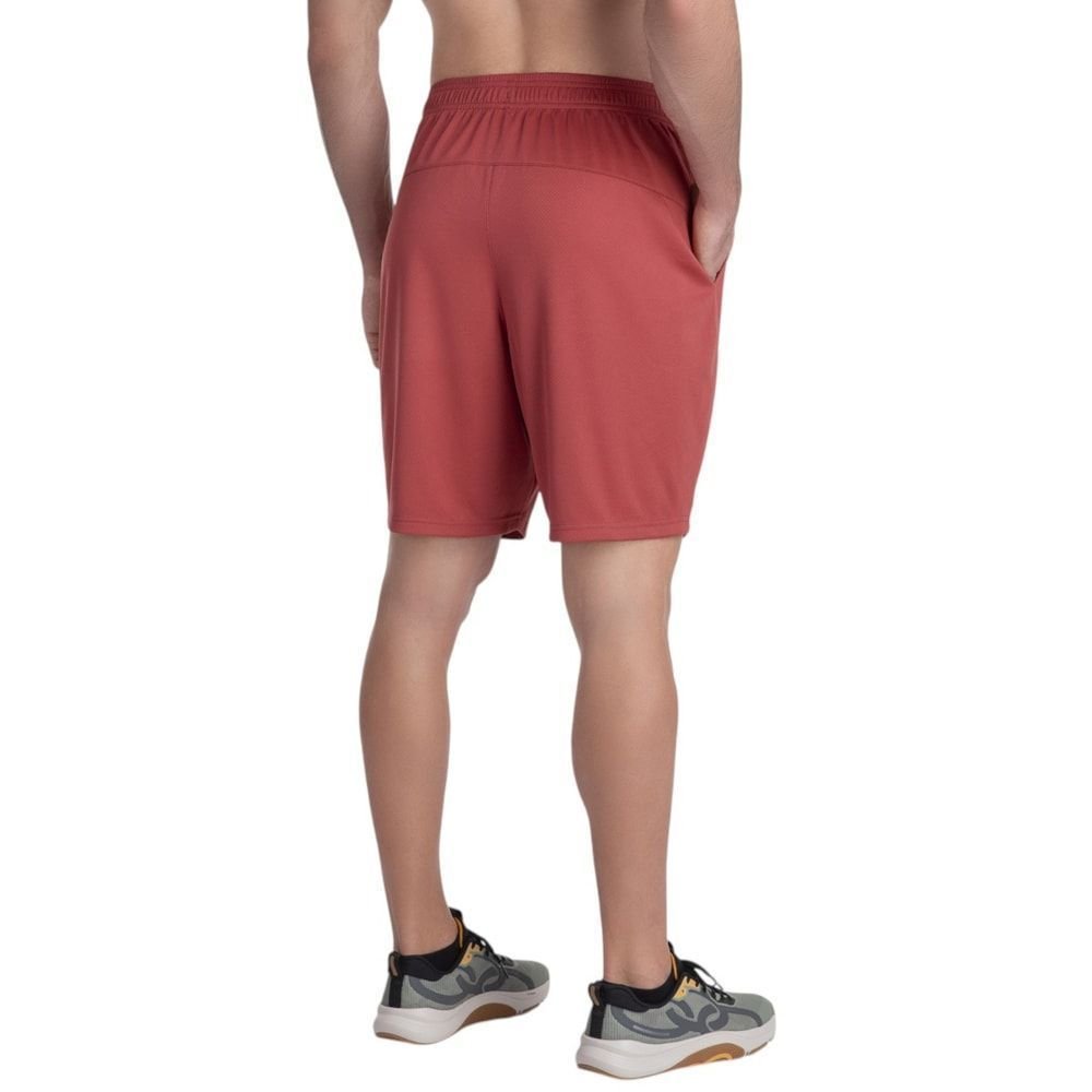 Bermuda Olympikus Line Mesh 7 Masculina Vermelho 2