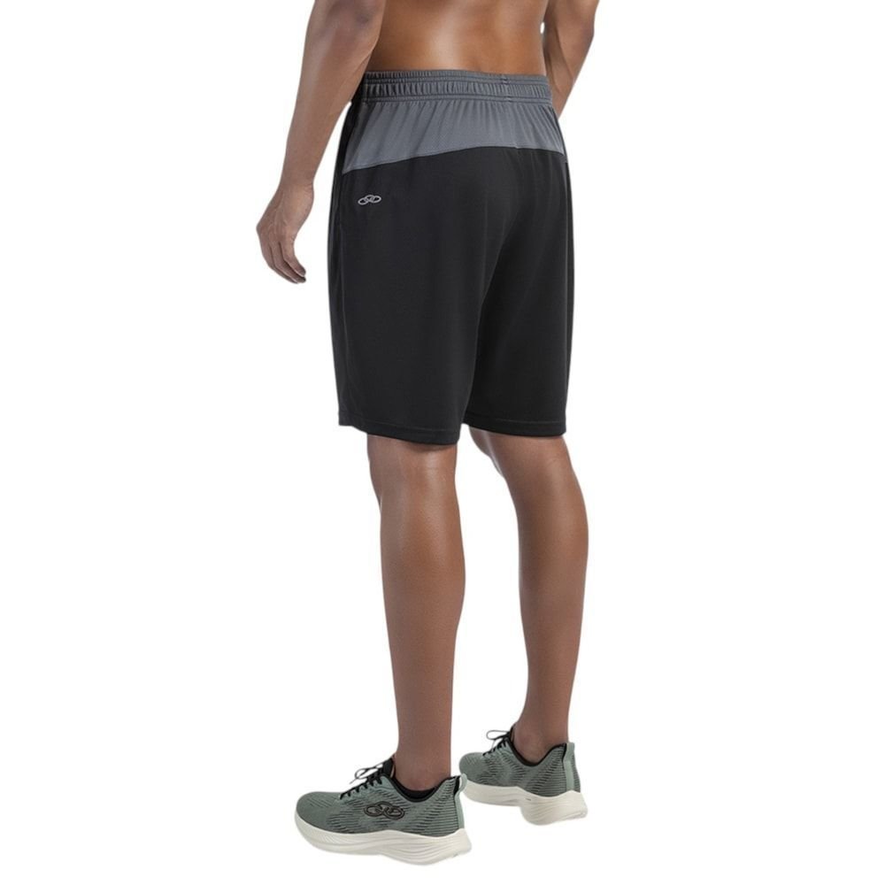 Bermuda Olympikus Line Mesh 7 Masculina Preto 2