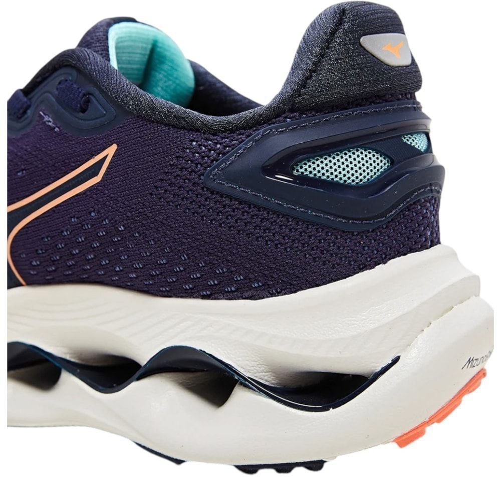 Tênis Mizuno Wave Legend 5 Feminino Azul Marinho 3