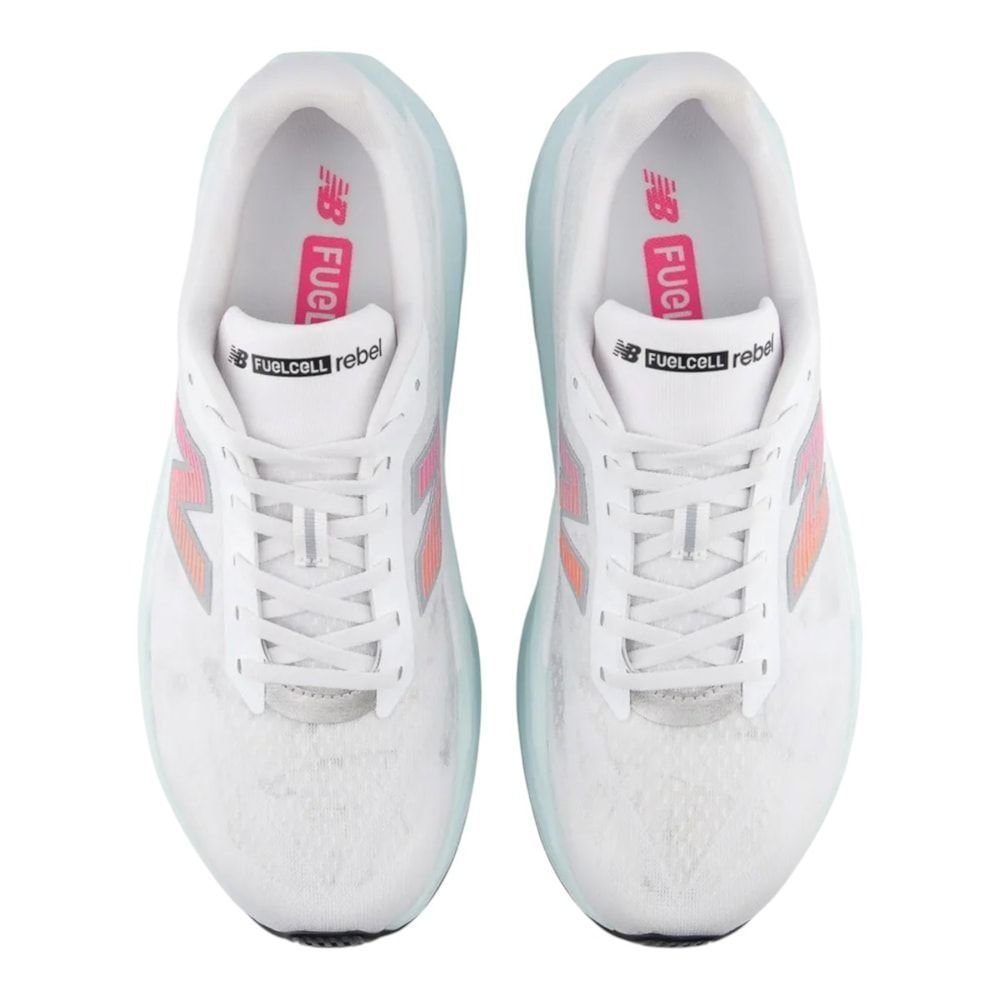 Tênis New Balance FuelCell Rebel V5 Masculino Branco 4