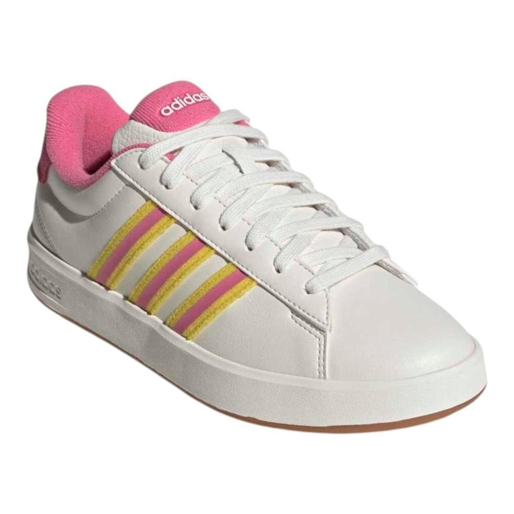 Tênis Adidas Grand Court 3.0 Feminino Branco 3