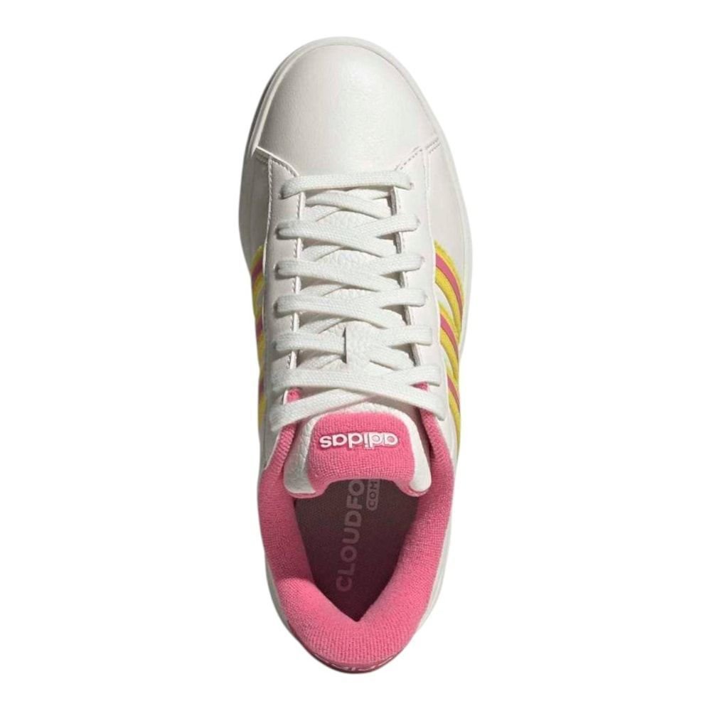 Tênis Adidas Grand Court 3.0 Feminino Branco 5