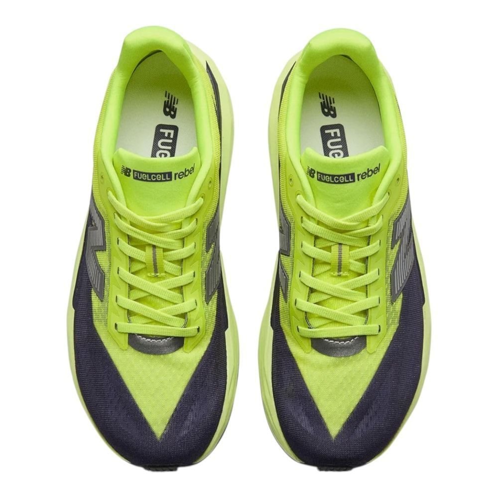Tênis New Balance Fuelcell Rebel V5 Masculino Amarelo 5