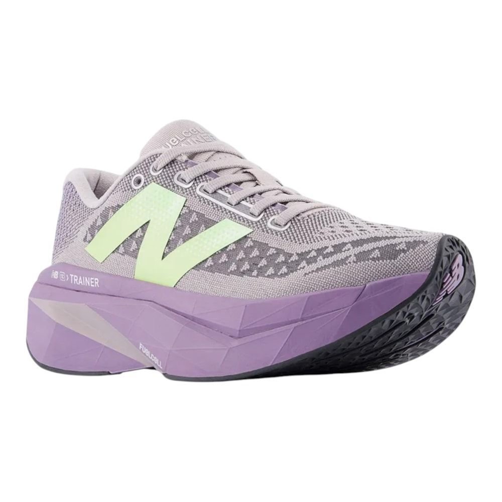 Tênis New Balance FuelCell SuperComp Trainer V3 Feminino Roxo 3