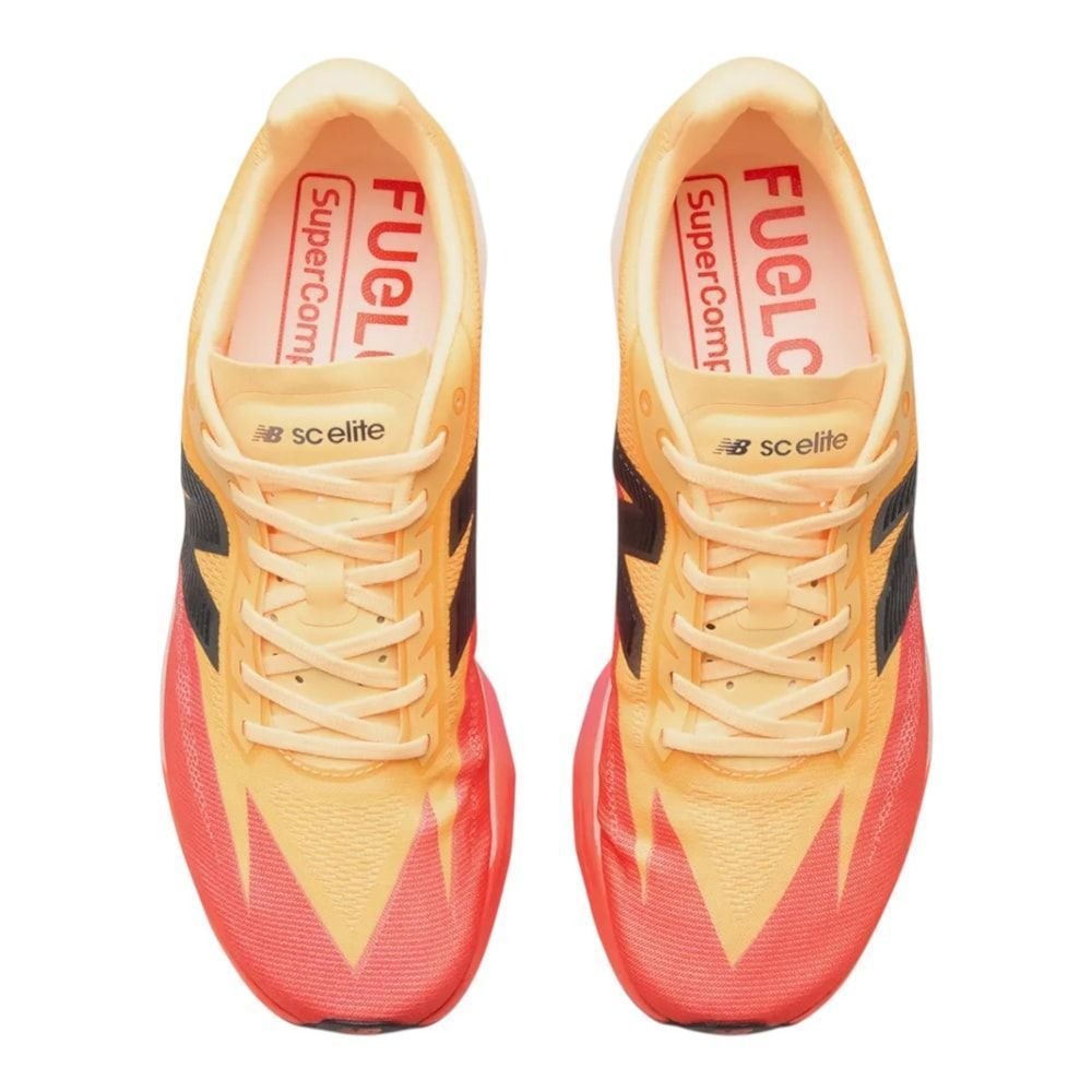 Tênis New Balance Fuelcell Supercomp Elite V5 Masculino Laranja 5