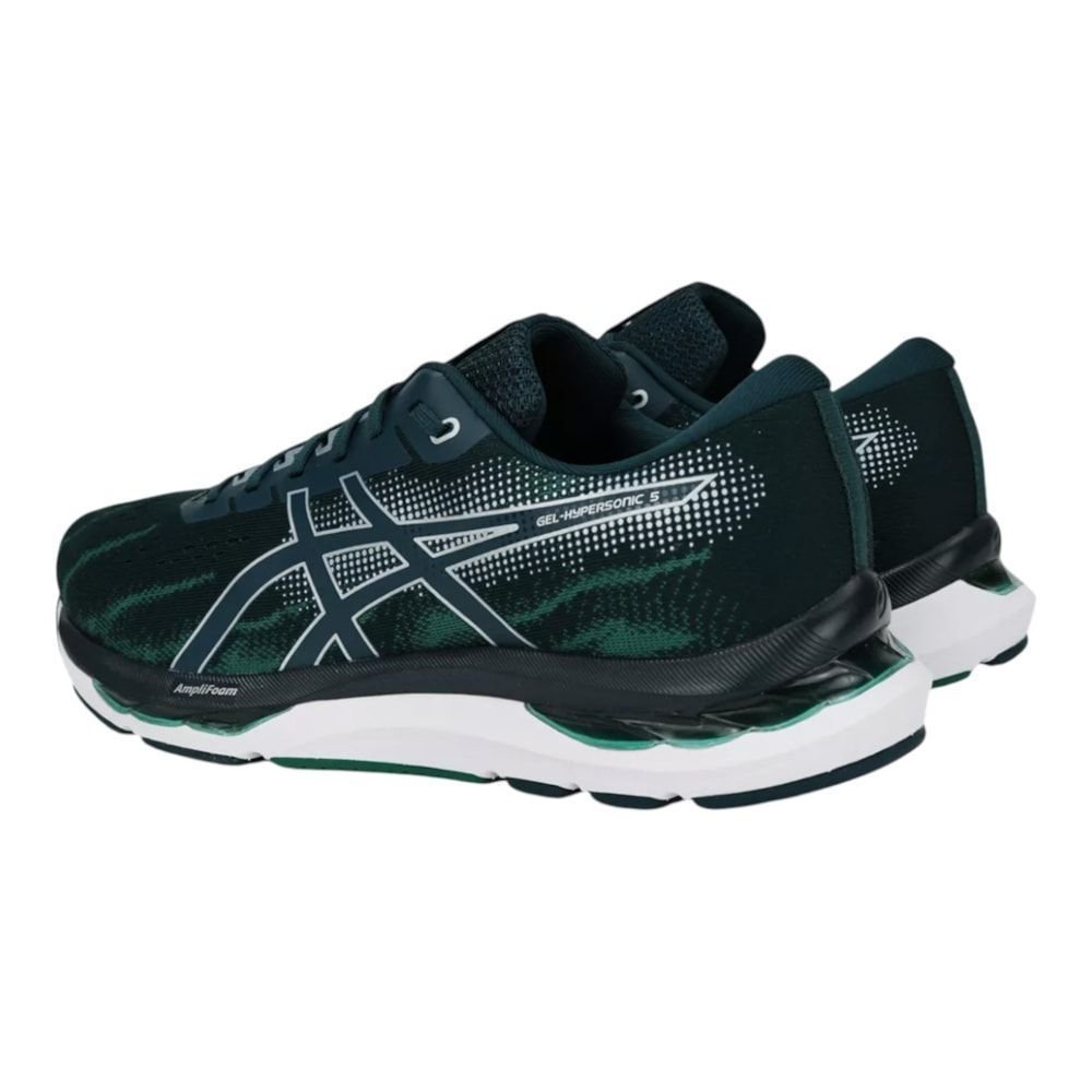 Tênis Asics Gel-Hypersonic 5 Masculino Azul/Verde 4