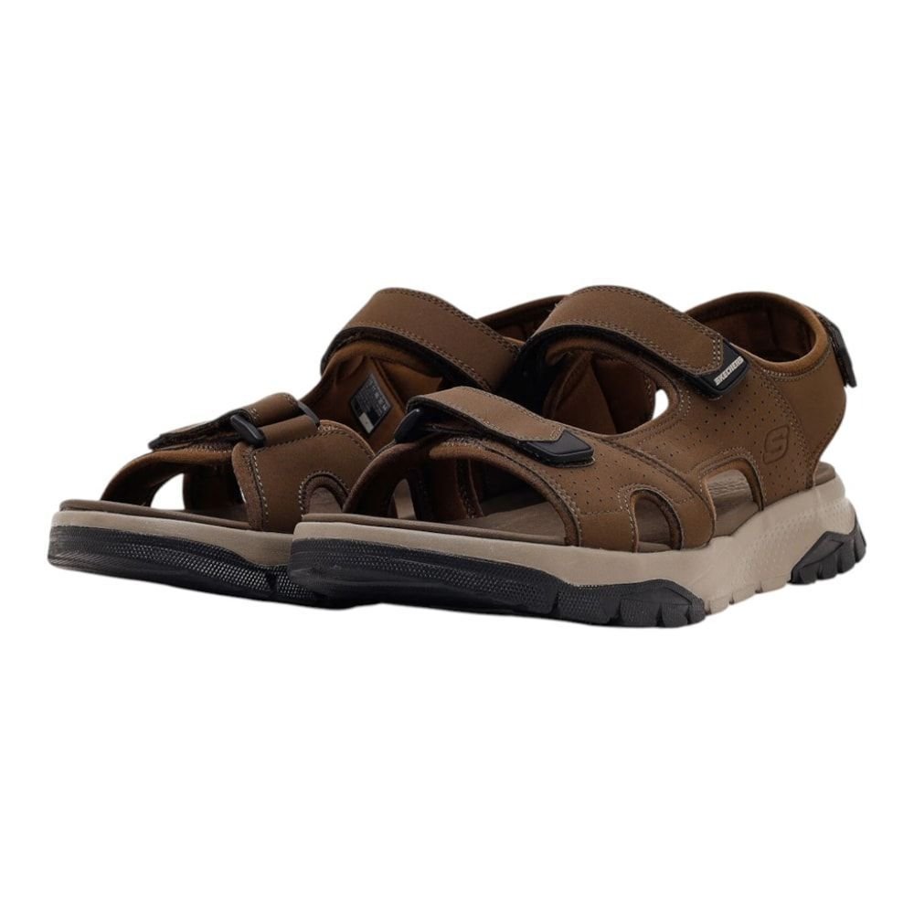 Sandália Skechers Wagner-Avalon Masculina Marrom 3