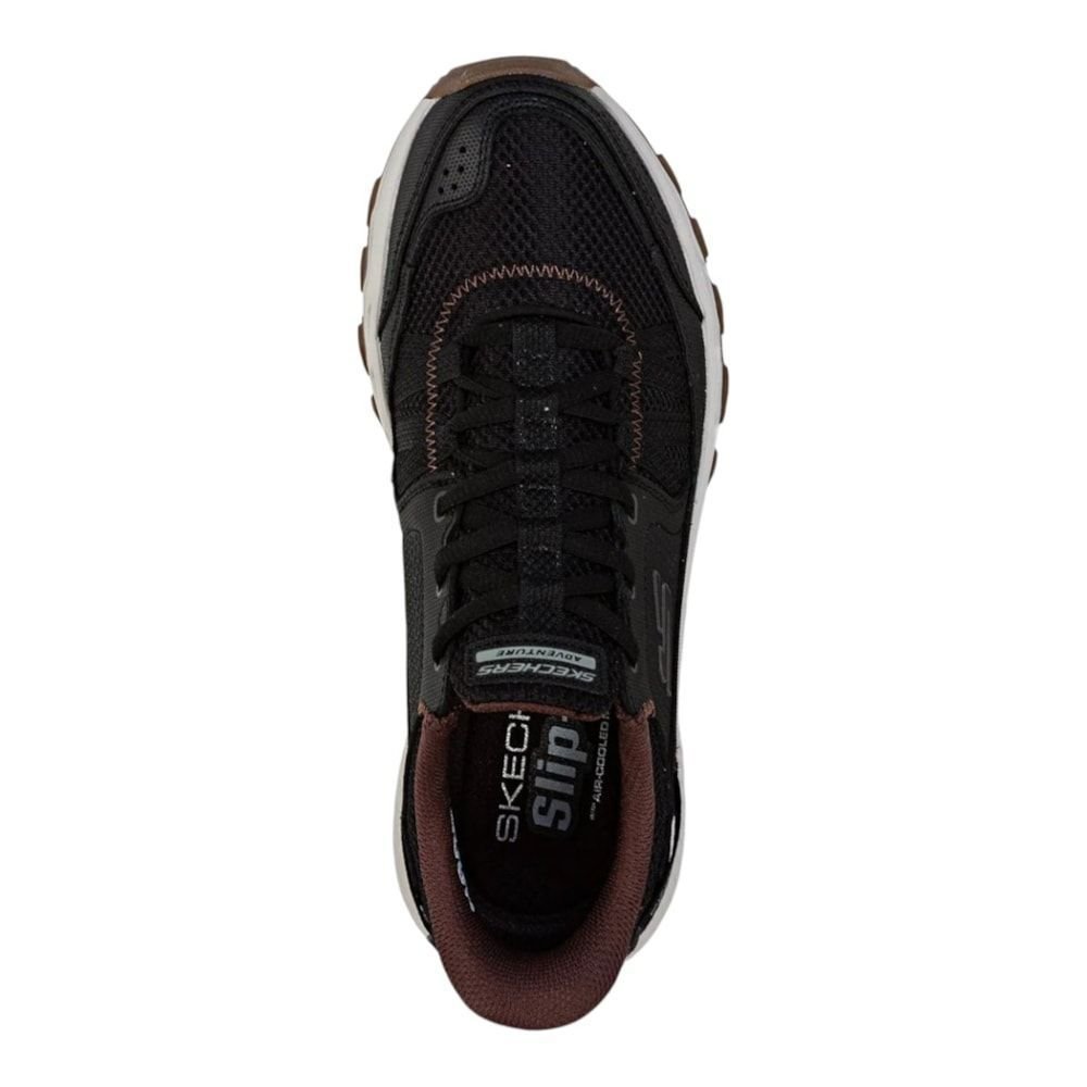 Tênis Skechers Dynamite At-Escapar Masculino Preto 5