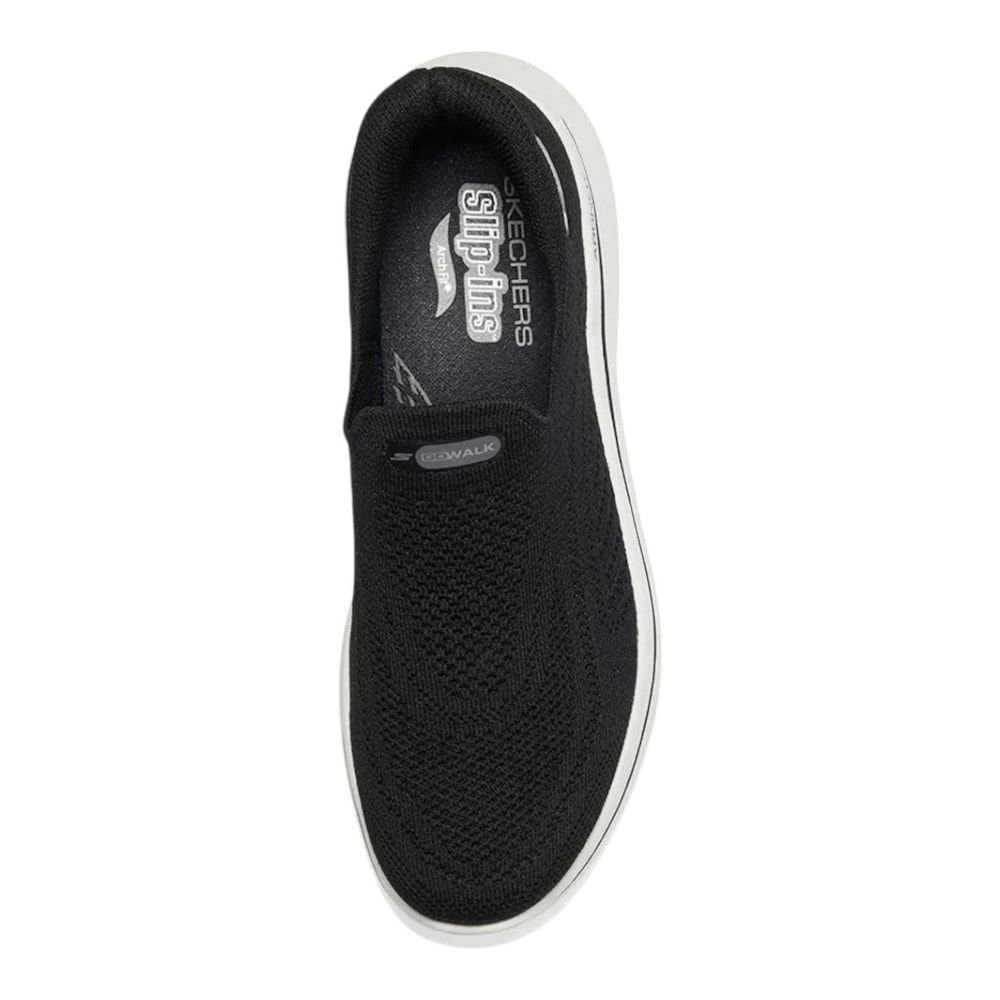 Tênis Skechers Go Walk Arch Fit N-Joy Aria Feminino Preto 3