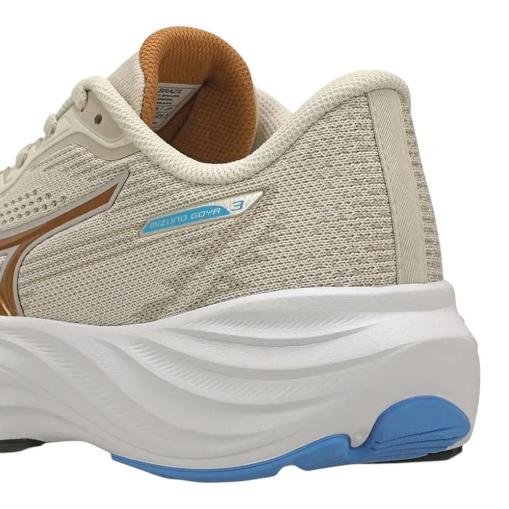 Tênis Mizuno Goya 3 Unissex Bege 4
