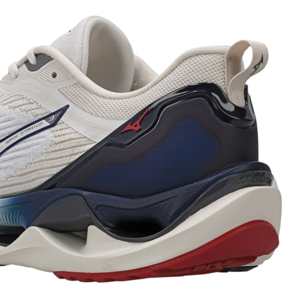 Tênis Mizuno Wave Stratos 3 Masculino Branco 4