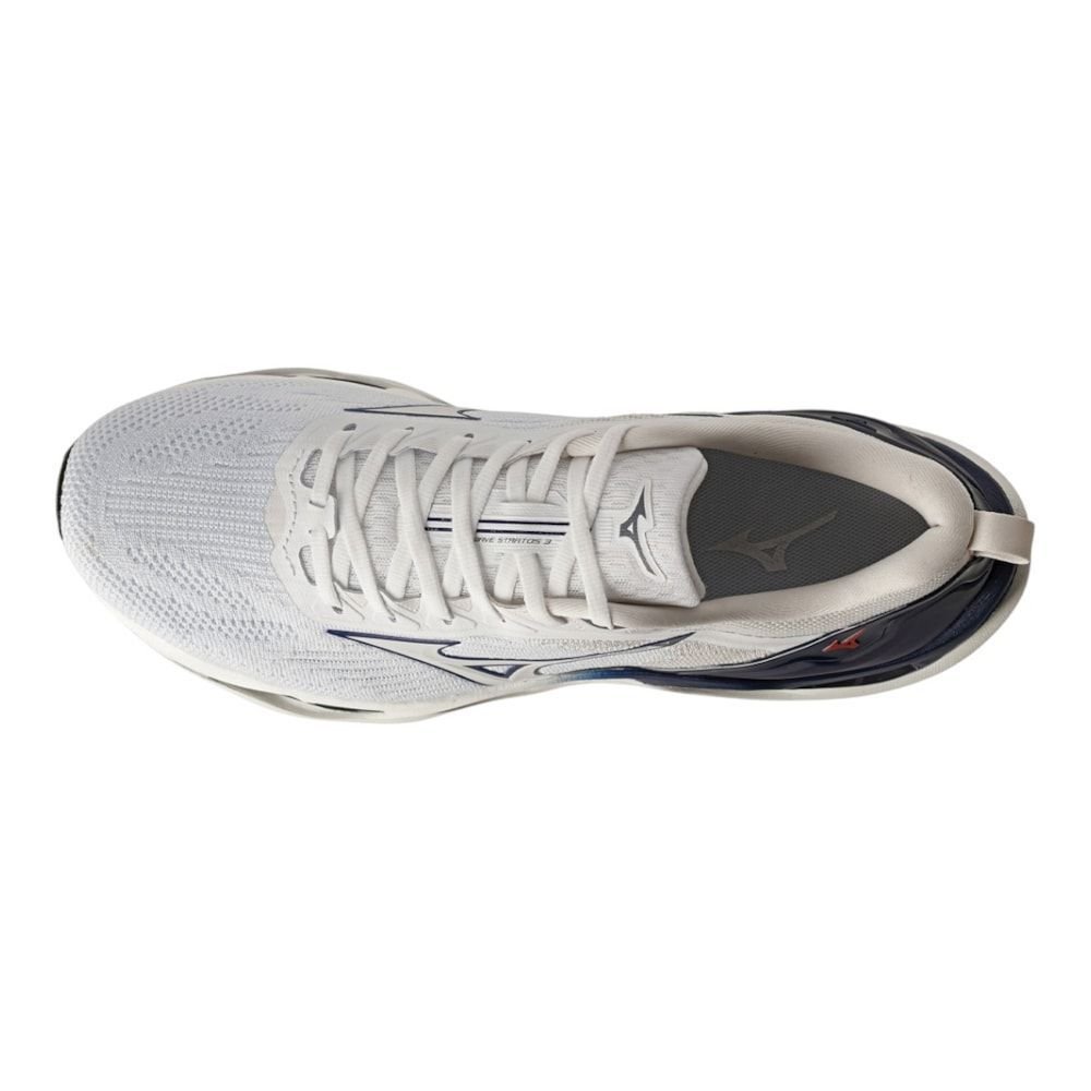 Tênis Mizuno Wave Stratos 3 Masculino Branco 5