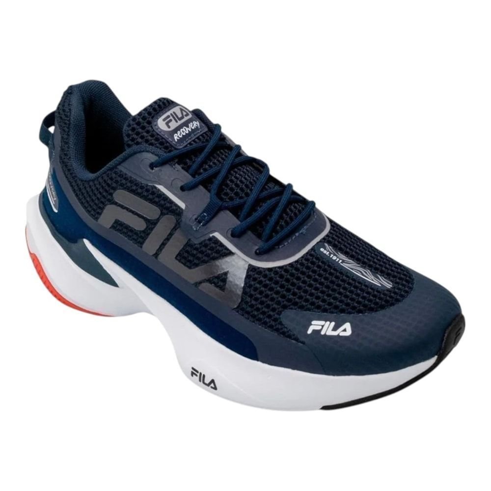 Tênis Fila Recovery Masculino Azul Marinho 2