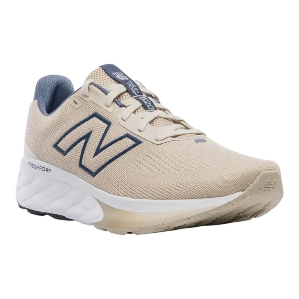 Tênis New Balance Fresh Foam 520 V9 Masculino Bege 3