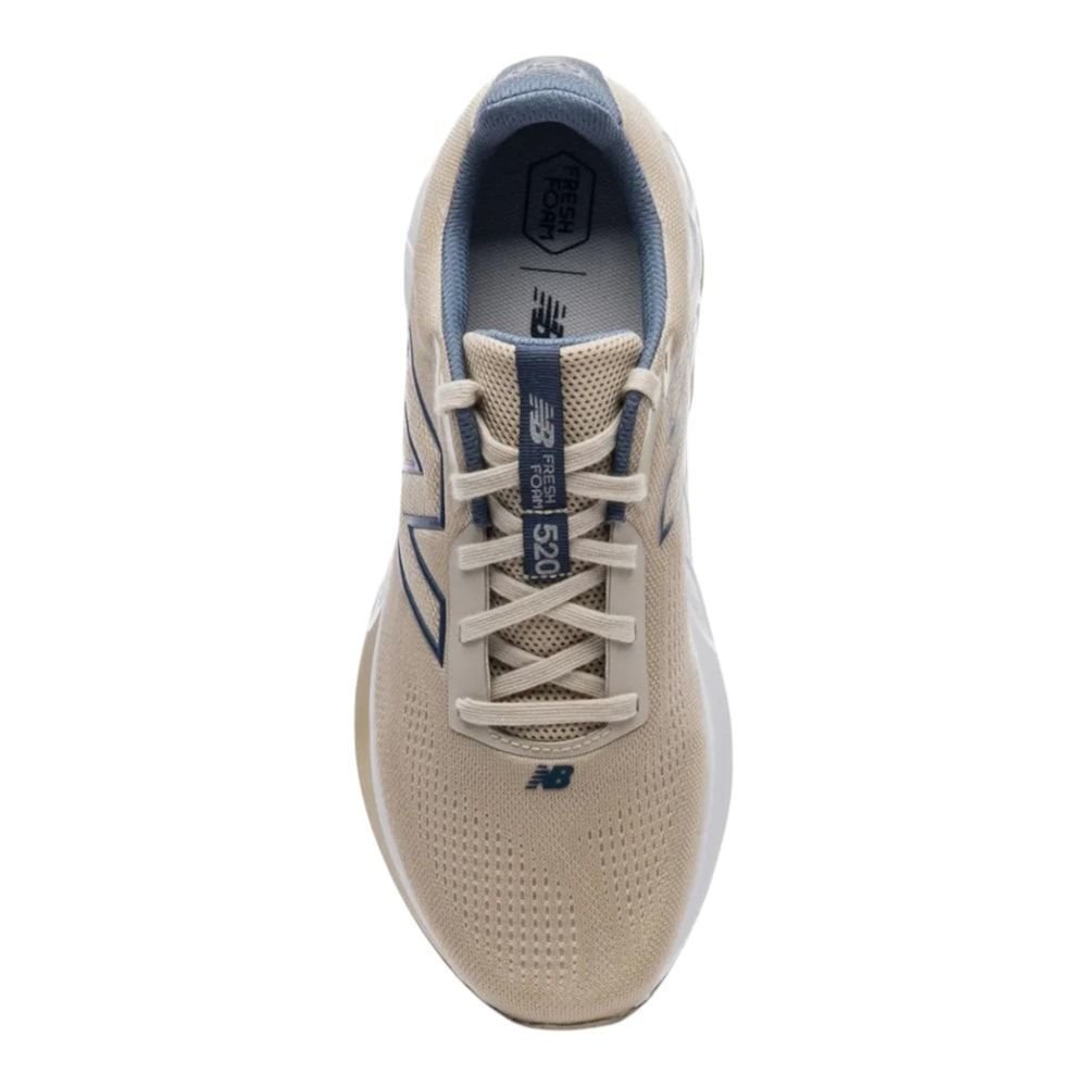 Tênis New Balance Fresh Foam 520 V9 Masculino Bege 5