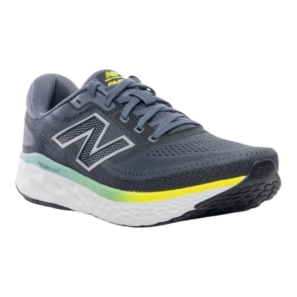 Tênis New Balance Fresh Foam X Evoz V4 Masculino Cinza 3