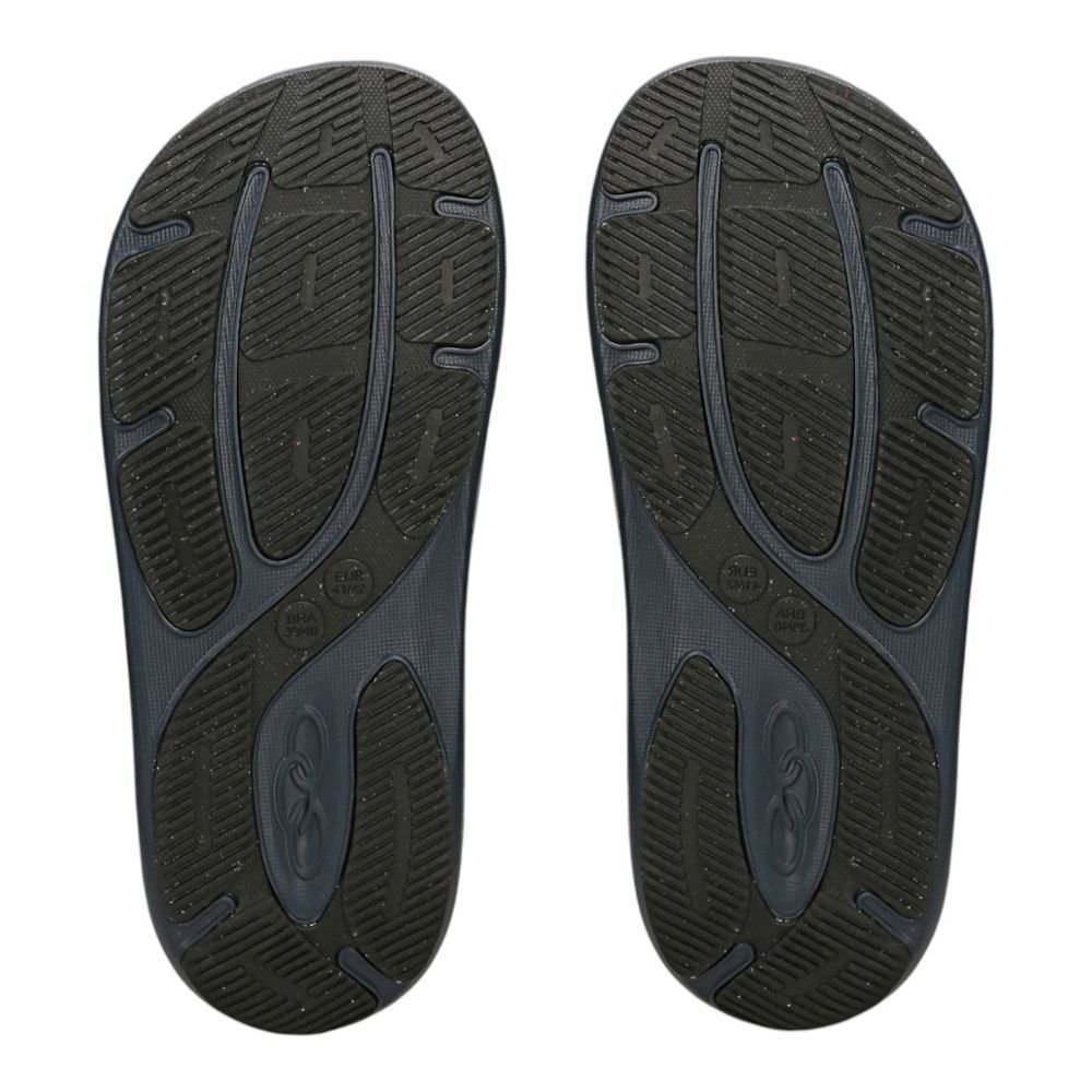 Chinelo Olympikus Pleno Unissex Azul Marinho/Verde 2