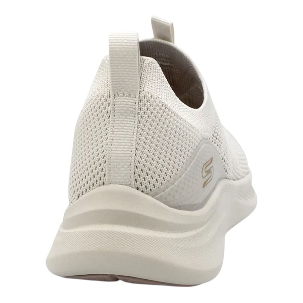 Tênis Skechers Bobs Moda Flex-Chill Dawn Feminino Bege 3