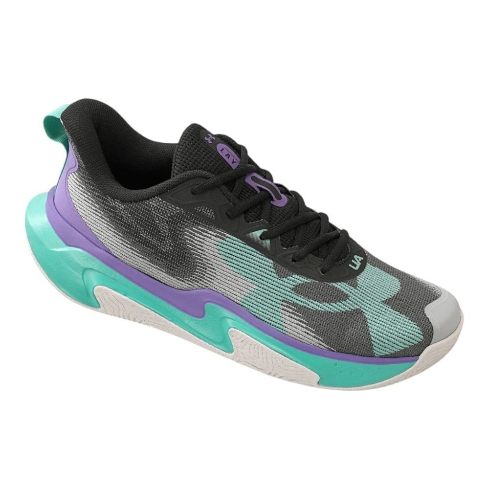 Tênis Under Armour Layup Masculino Preto/Cinza 3