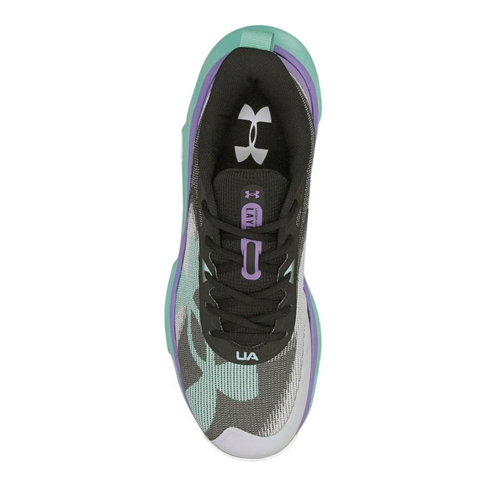 Tênis Under Armour Layup Masculino Preto/Cinza 5