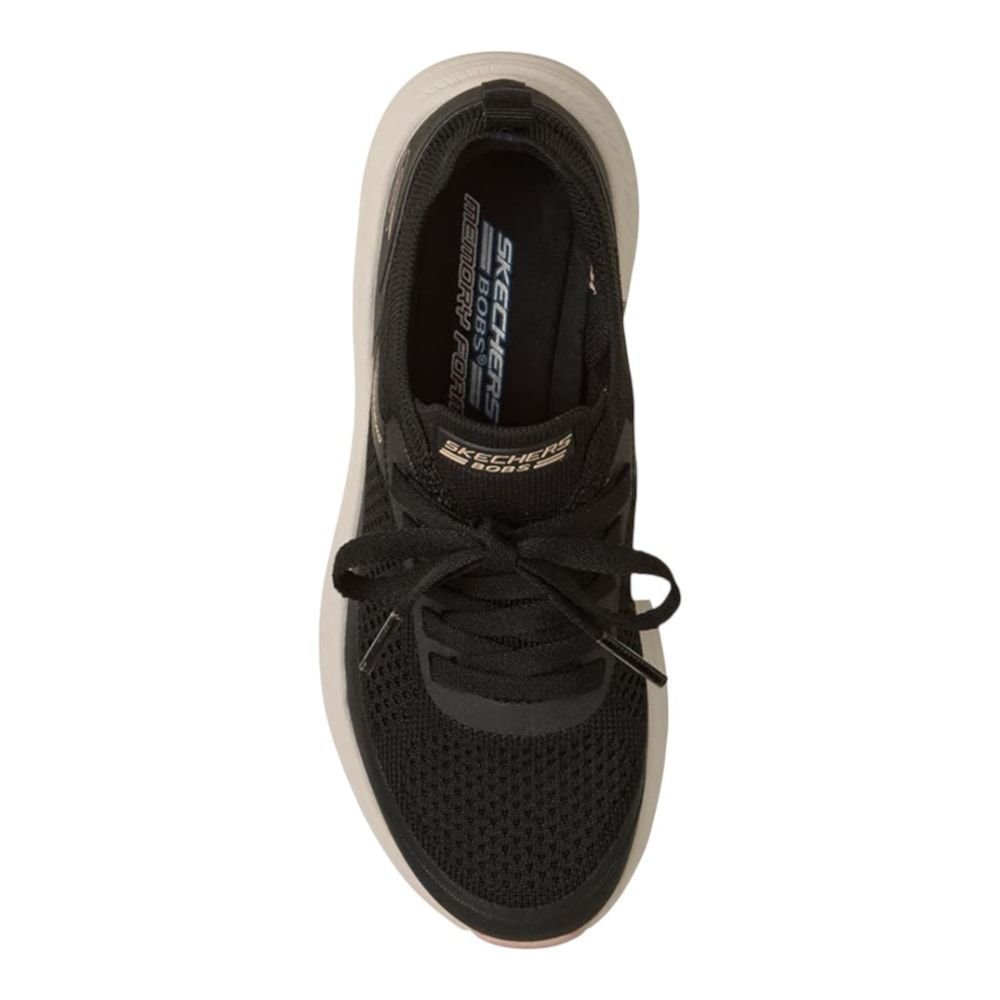Tênis Skechers Bobs Skillz-Too Vital Feminino Preto 4