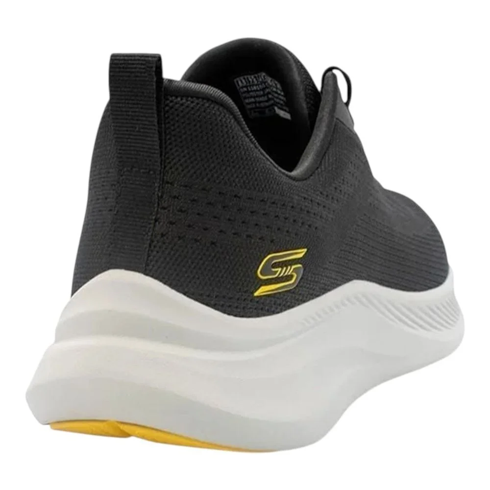Tênis Skechers Bobs Moda Flex Masculino Preto 3