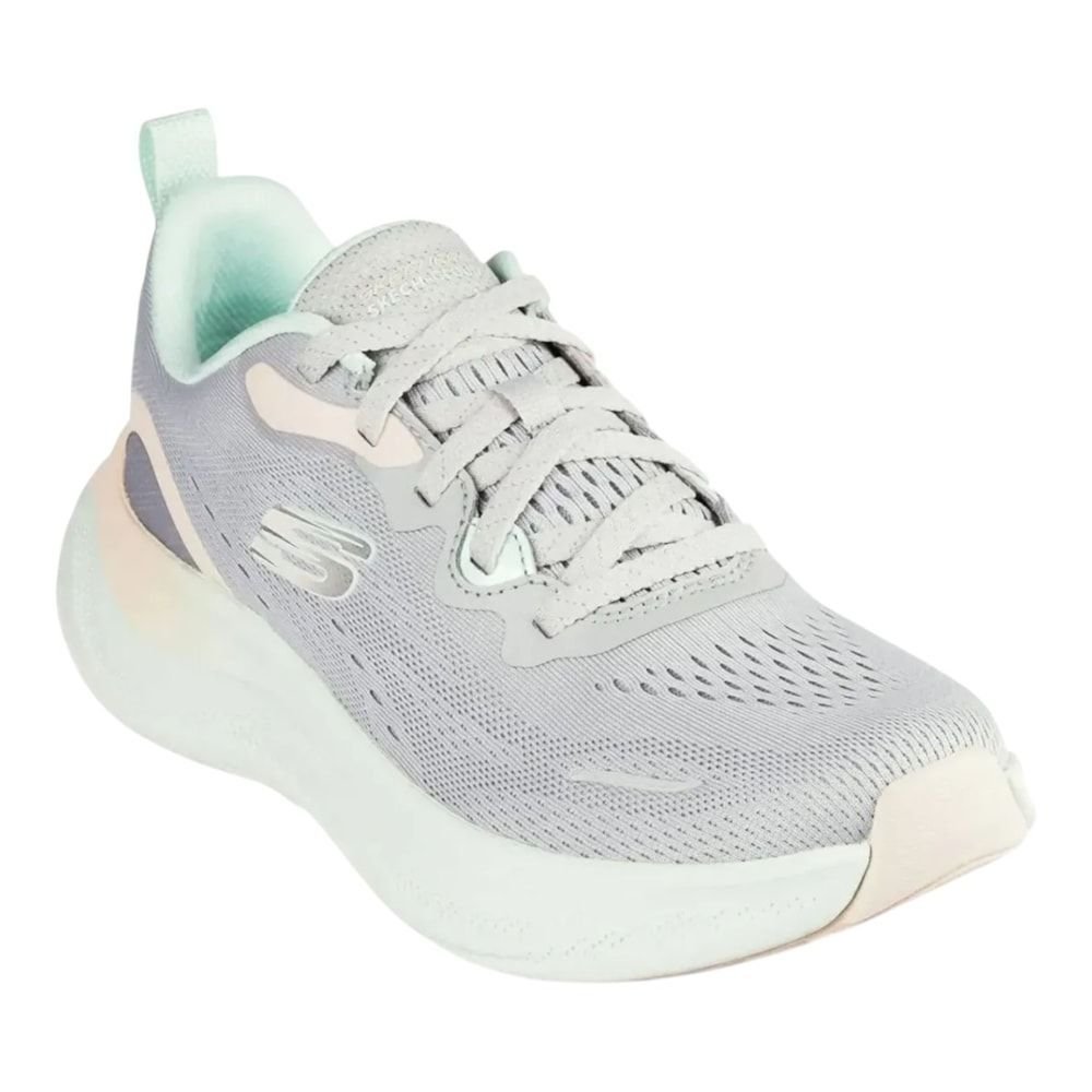 Tênis Skechers Skech Cloud Feminino Cinza 3