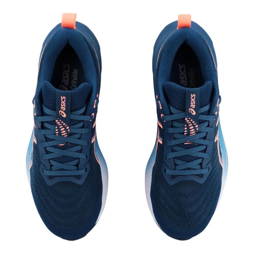 Tênis Asics Gel-Shogun 8 Feminino Azul Marinho 5