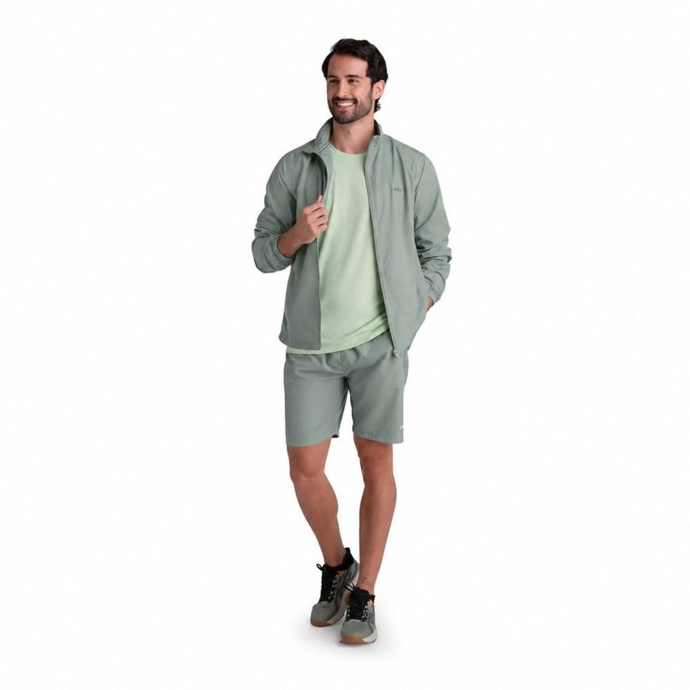 Jaqueta Quebra-Vento Olympikus Essential Masculina Verde 3