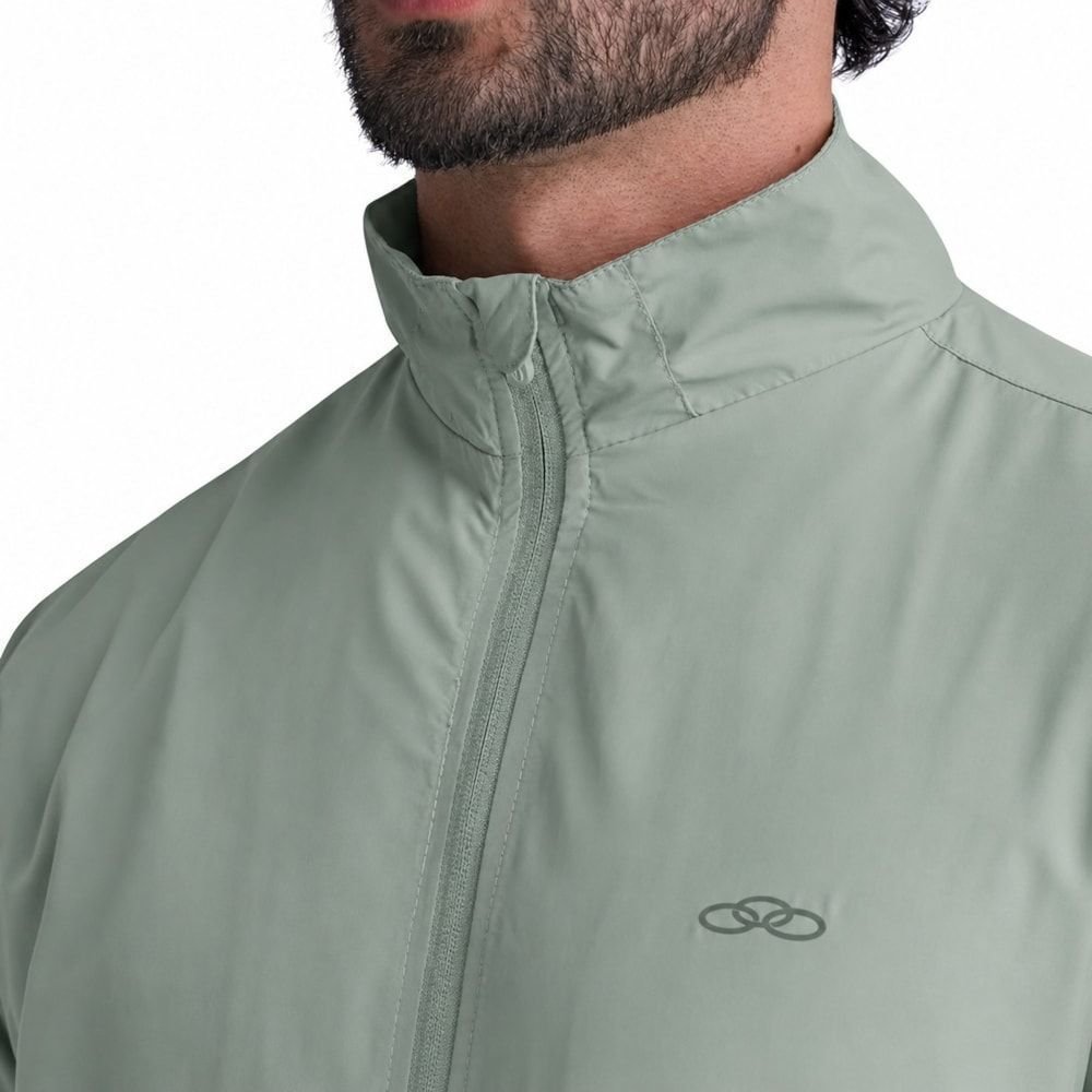 Jaqueta Quebra-Vento Olympikus Essential Masculina Verde 4