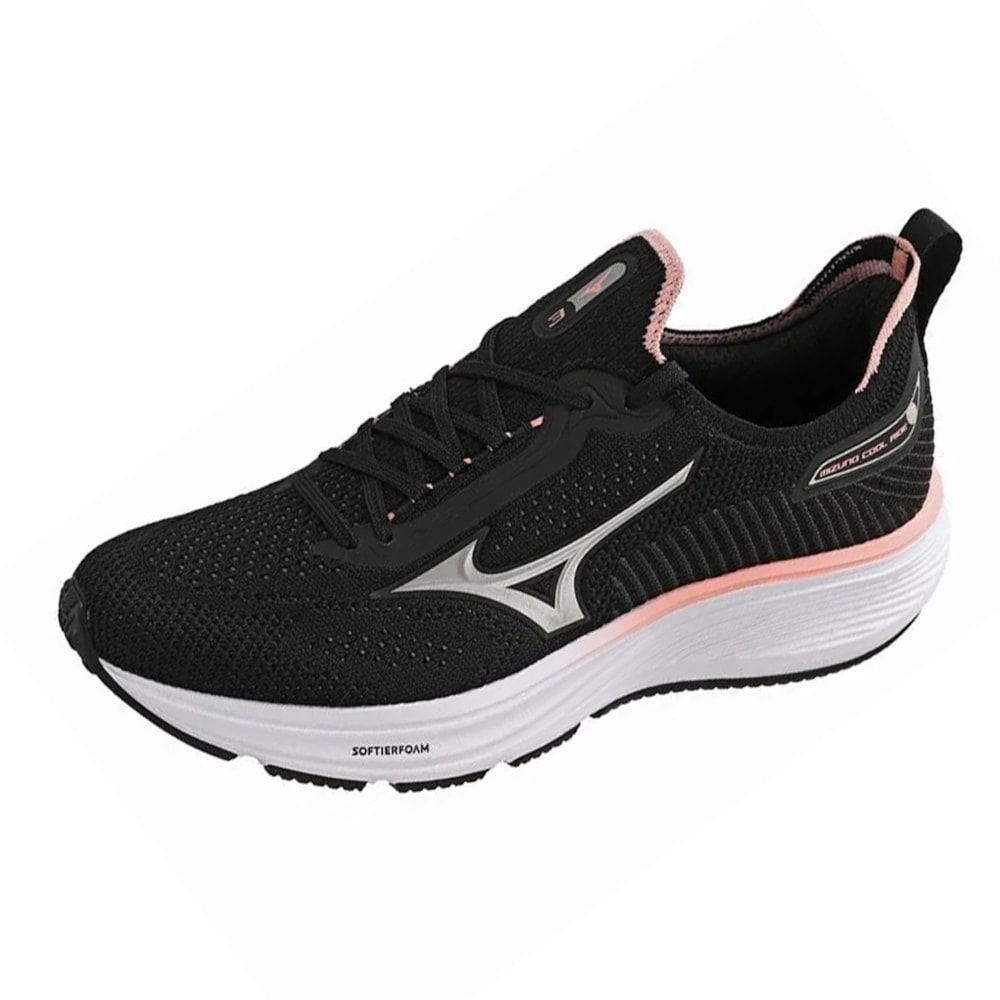 Tênis Mizuno Cool Ride 3 Feminino Preto 3