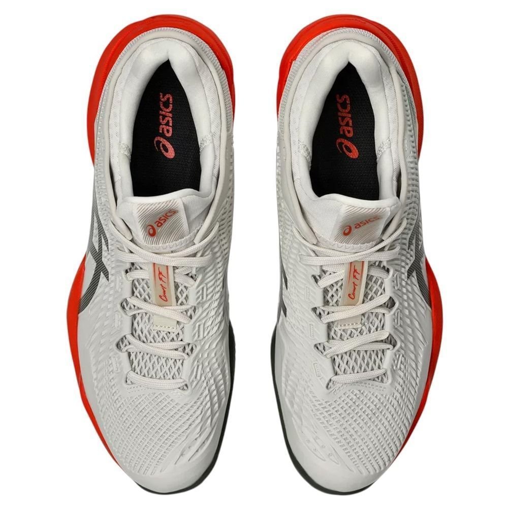 Tênis Asics FF 3 Novak Clay Court Masculino Bege 5