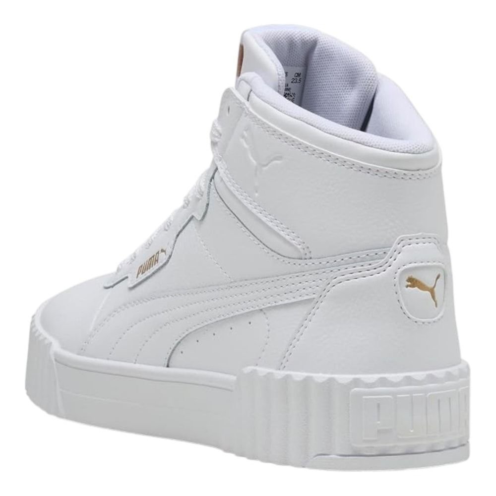 Tênis Puma Carina Mid BDP Feminino Branco 4