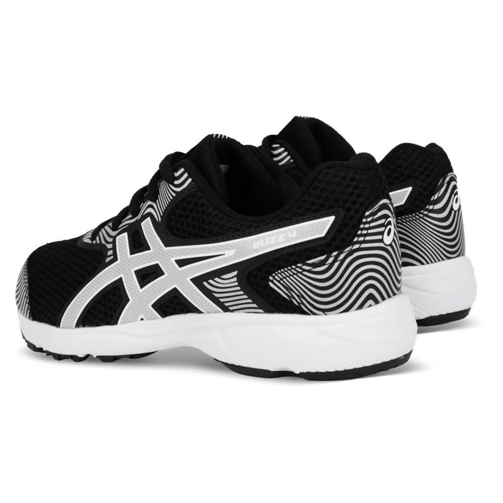 Tênis Asics Buzz 4 Infantil Preto 4