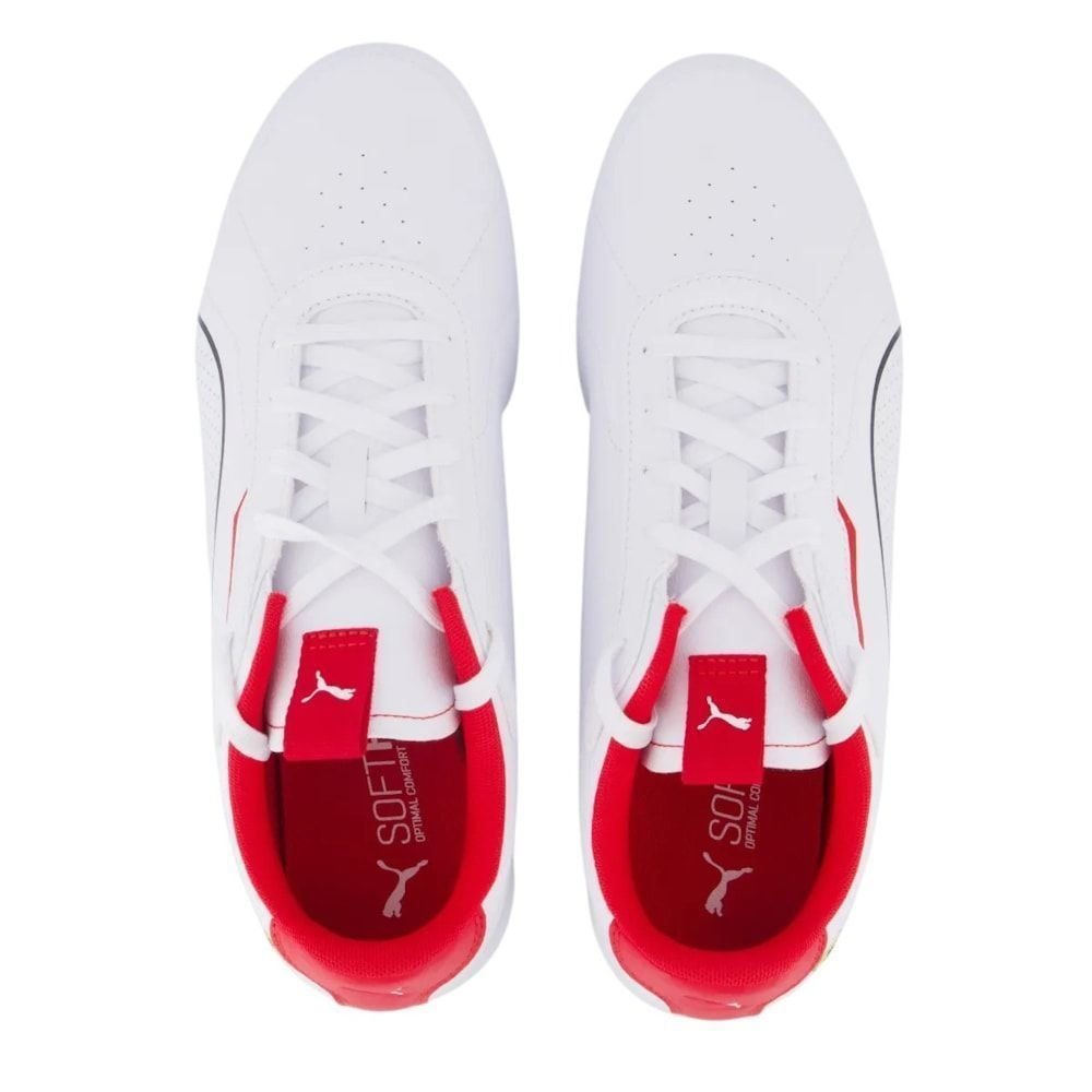 Tênis Puma Ferrari Neo Cat 3.0 Unissex Branco 4